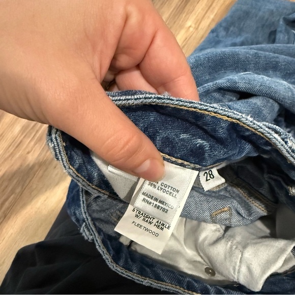 Etica High Rise Tyler Boy Destroy Straight Jean - Picture 5 of 11